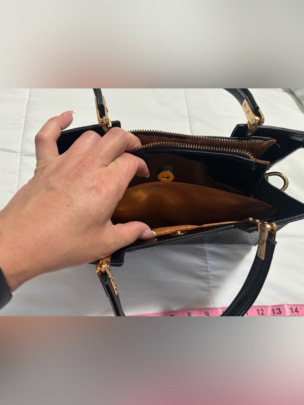 Dasein Shoulder Bag Top Handle Satchel and wallet - Picture 7 of 7
